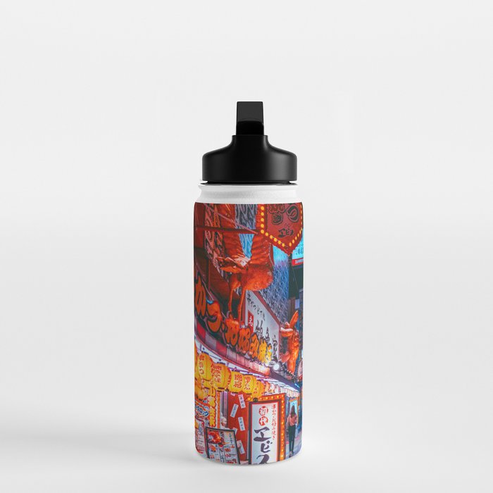 Osaka City Anime Scenes  Water Bottle Gallery Image 3