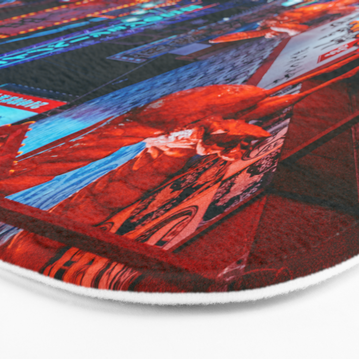 Osaka City Anime Scenes  Bath Mat Gallery Image 3
