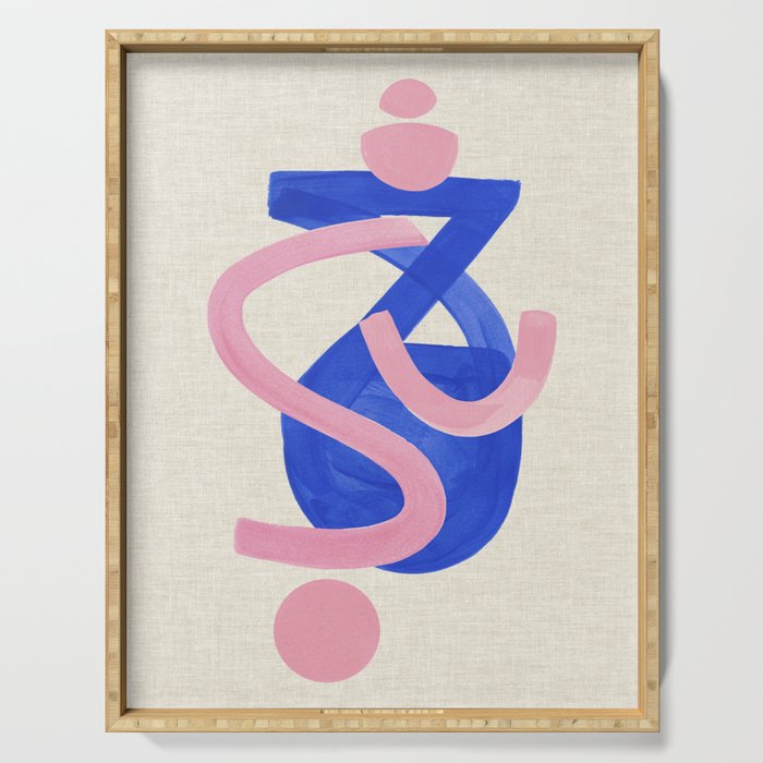 Blue Moon Bounce Serving Tray Gallery Image 1