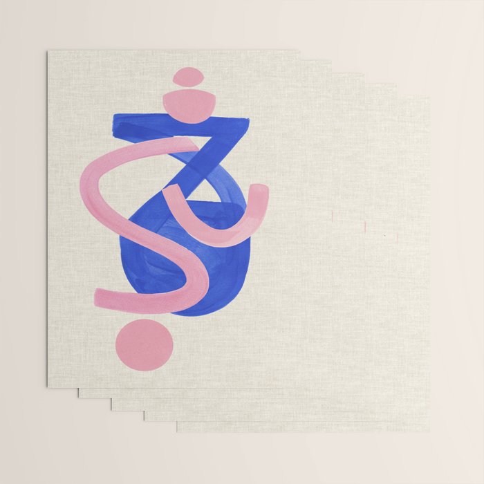 Blue Moon Bounce Wrapping Paper Gallery Image 3