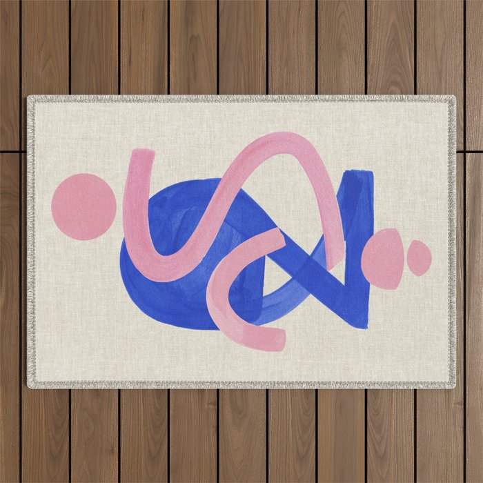 Blue Moon Bounce Outdoor Rug Gallery Image 1