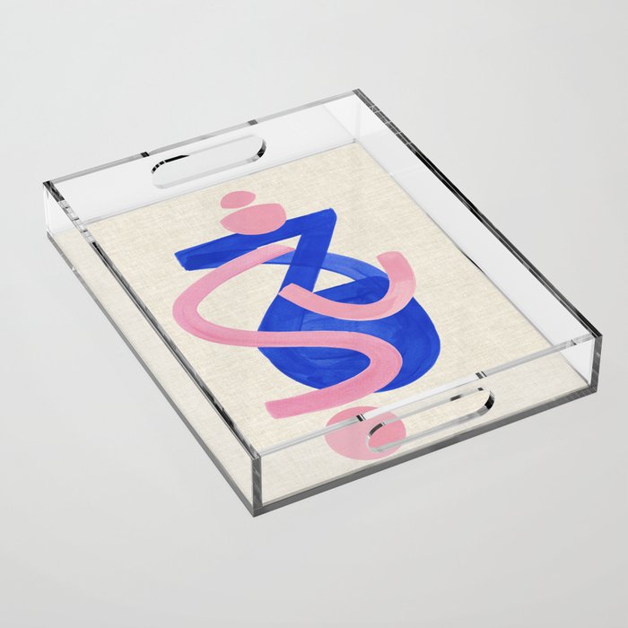 Blue Moon Bounce Acrylic Tray Gallery Image 1