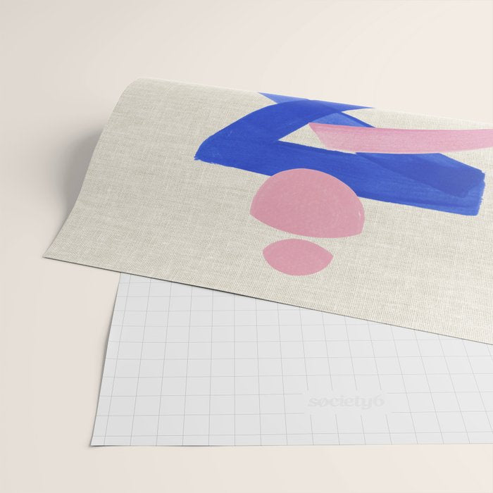 Blue Moon Bounce Wrapping Paper Gallery Image 2