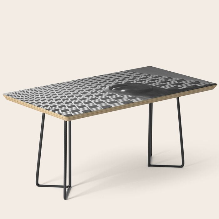 Pieces of You, Stark Modern Architecture and Male Sculpture black and white art photography Coffee Table Gallery Image 1