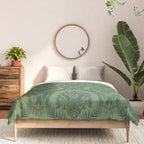 Triceratops Damask - Fern Comforter Gallery Image 3