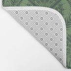 Triceratops Damask - Fern Bath Mat Gallery Image 2