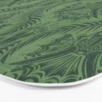 Triceratops Damask - Fern Bath Mat Gallery Image 3