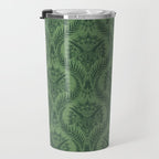 Triceratops Damask - Fern Travel Mug Gallery Image 3
