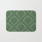 Triceratops Damask - Fern Bath Mat Gallery Image 1