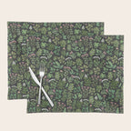 Herbs & Spices - dark Placemat Gallery Image 1