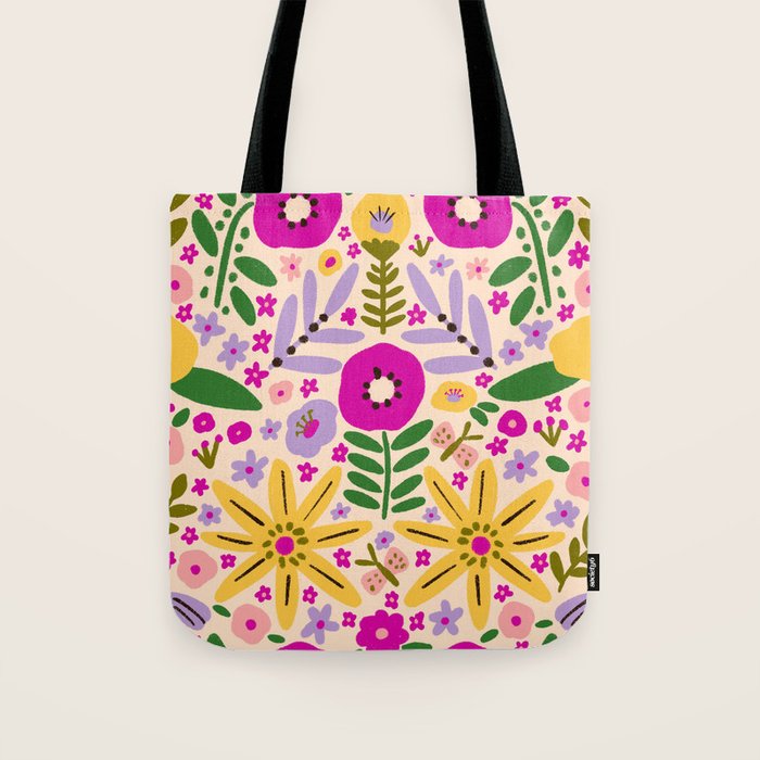Hey, flowers Tote Bag Gallery Image 1
