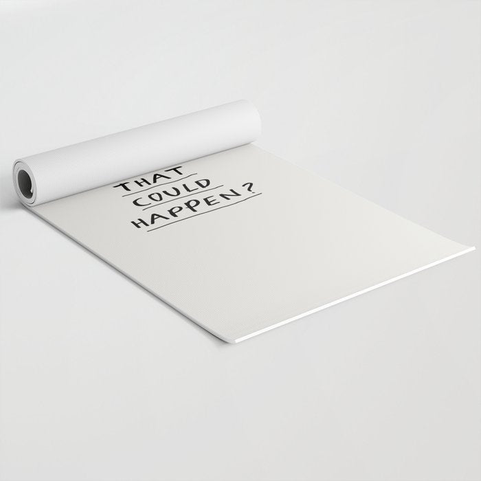 What's The Best That Could Happen Yoga Mat Gallery Image 2