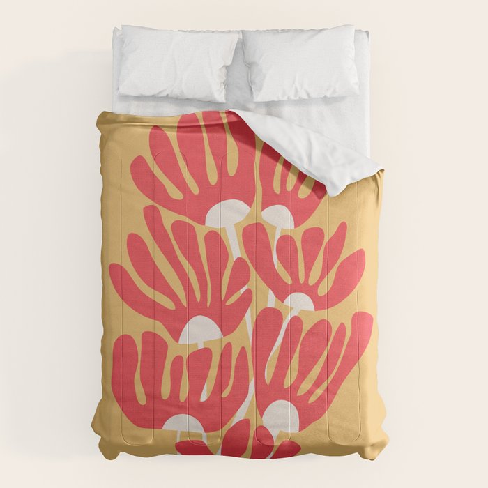 Fiery flowers Comforter Gallery Image 6