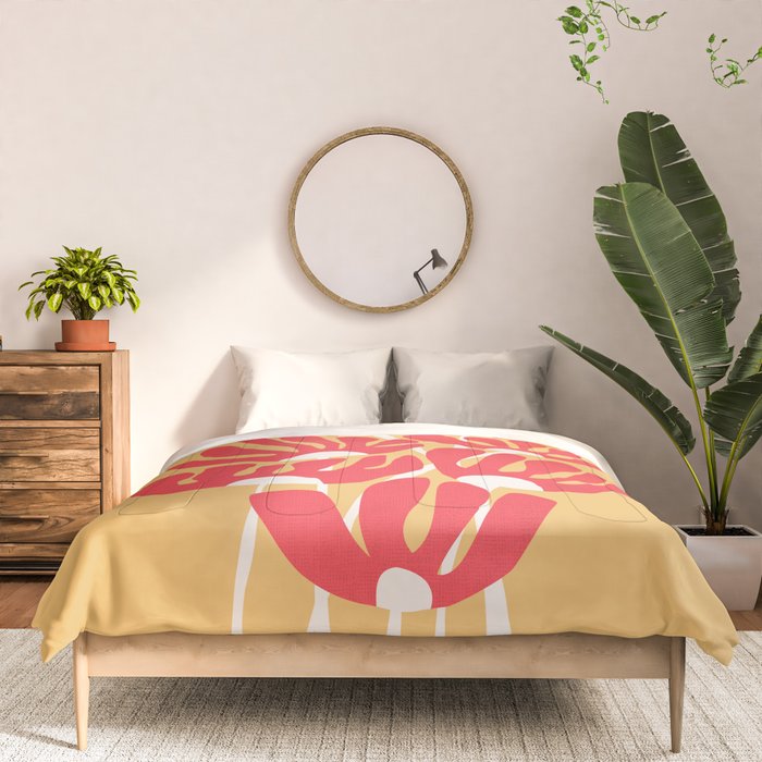 Fiery flowers Comforter Gallery Image 3