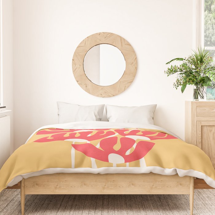 Fiery flowers Duvet Cover Gallery Image 3