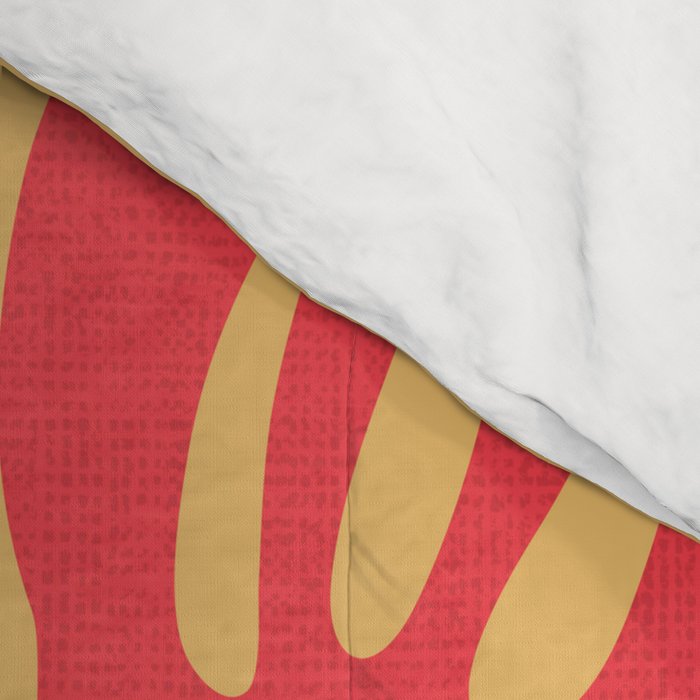 Fiery flowers Comforter Gallery Image 4