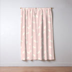 Dream Pink Butterfly Window Curtain Gallery Image 3