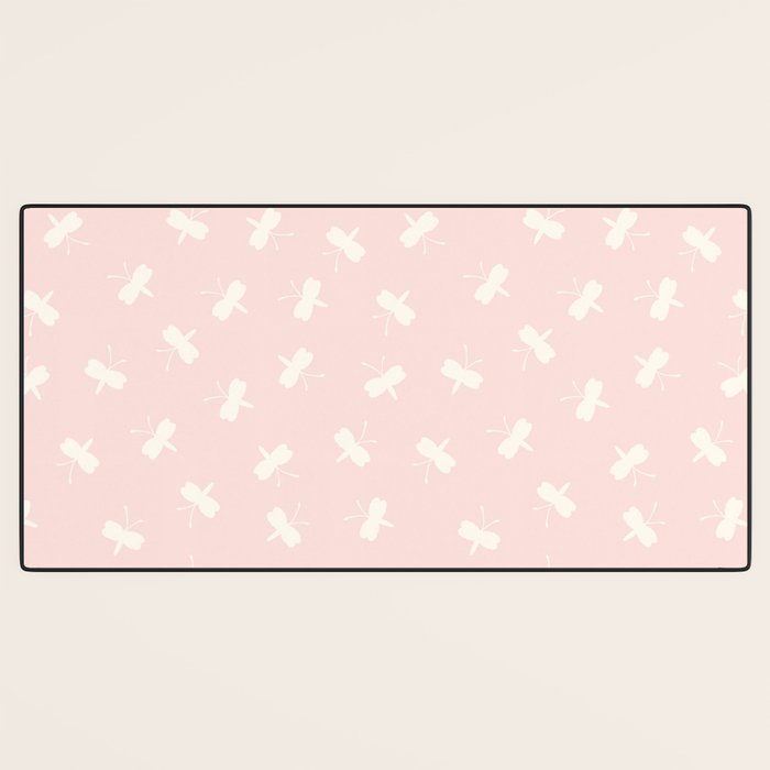 Dream Pink Butterfly Desk Mat Gallery Image 3
