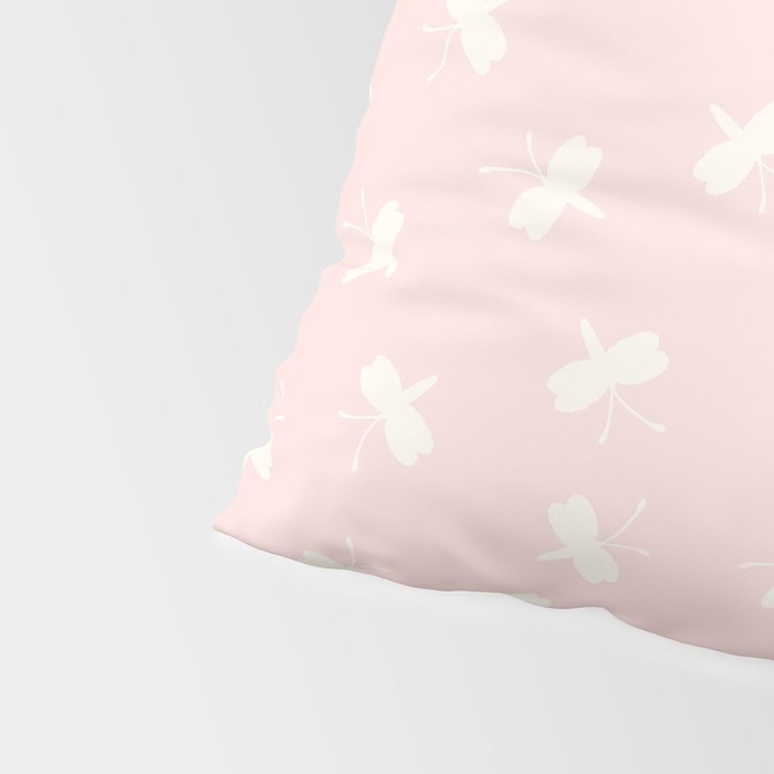 Dream Pink Butterfly Pillow Sham Gallery Image 4