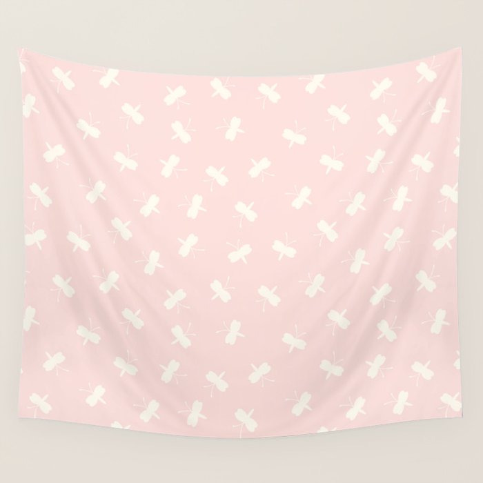 Dream Pink Butterfly Wall Tapestry Gallery Image 4
