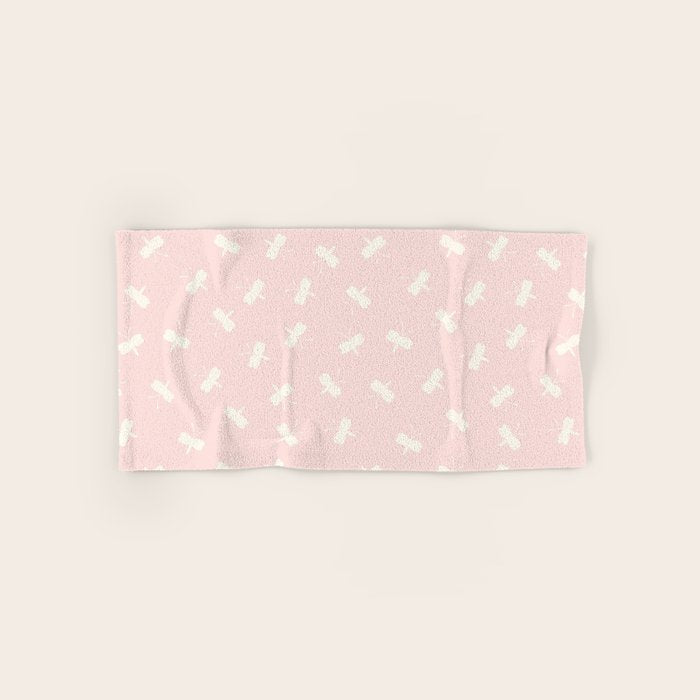 Dream Pink Butterfly Bath Towel Gallery Image 1