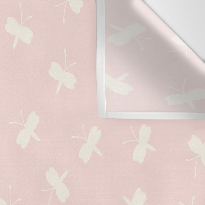 Dream Pink Butterfly Wall Tapestry Gallery Image 3