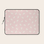 Dream Pink Butterfly Laptop Sleeve Gallery Image 1