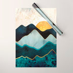 Glacial Hills Wrapping Paper Gallery Image 1