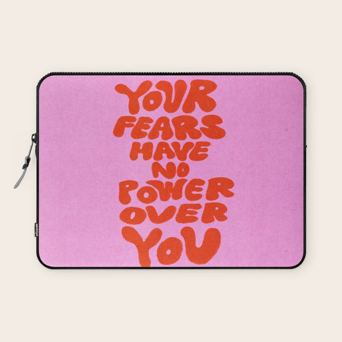 Fear Has No Power Laptop Sleeve Gallery Image 1