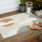 Mountains and Clouds Outdoor Rug Gallery Image 2