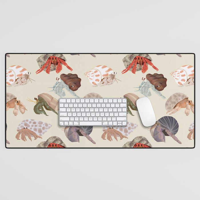 Hermit Crabs Desk Mat Gallery Image 1