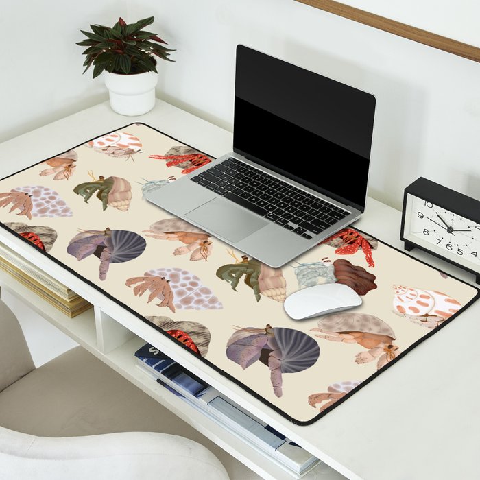 Hermit Crabs Desk Mat Gallery Image 2