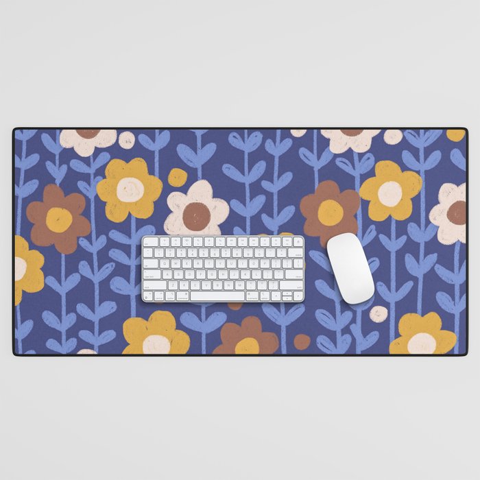 Navy blue Desk Mat Gallery Image 1