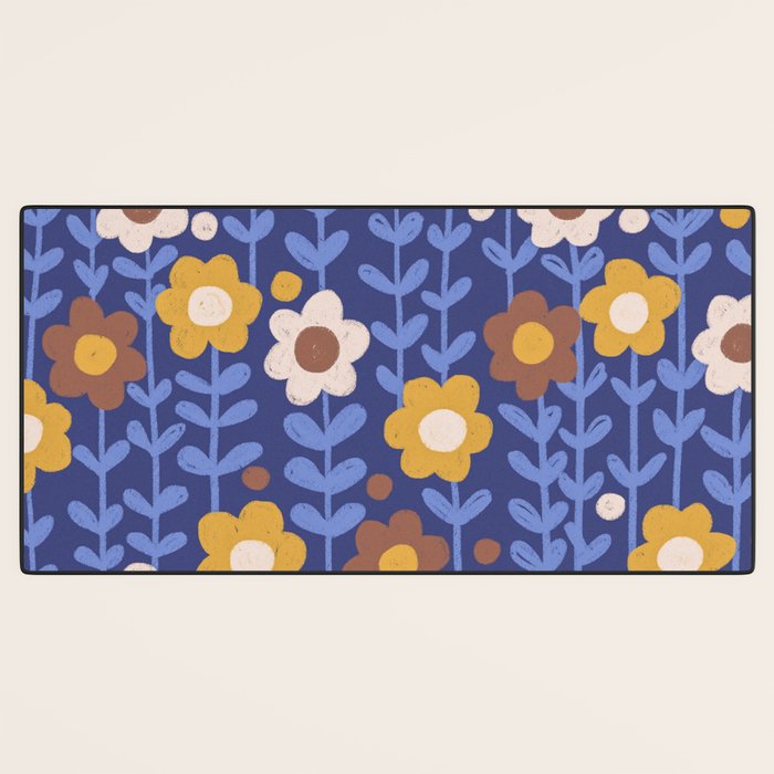 Navy blue Desk Mat Gallery Image 3