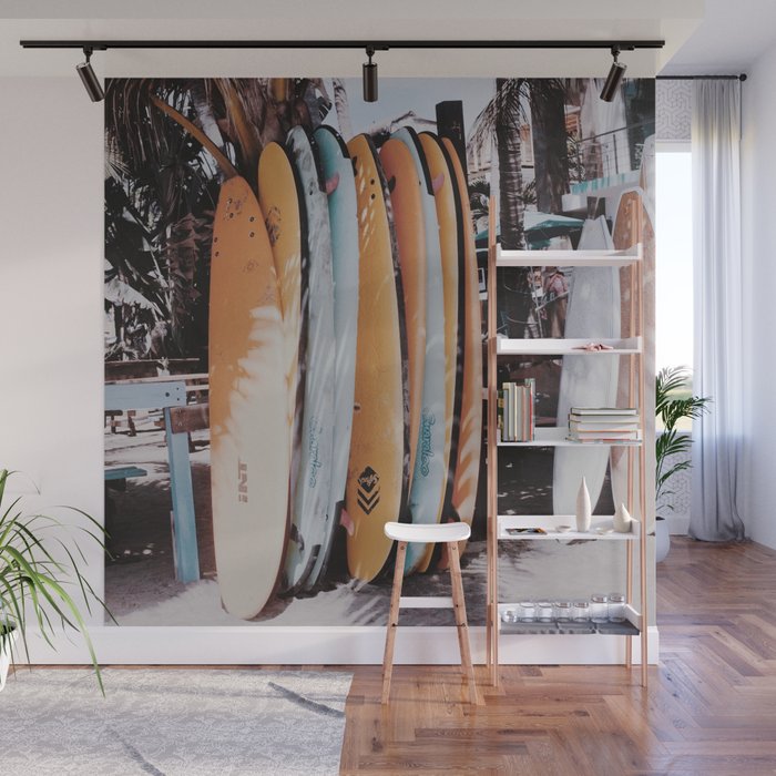 lets surf xxxvi - sayulita - mexico Wall Mural Gallery Image 1