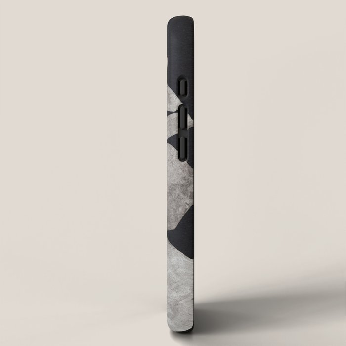 Balancing / Gray on Black iPhone Case Gallery Image 2