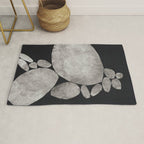Balancing / Gray on Black Rug Gallery Image 1