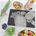 Balancing / Gray on Black Cutting Board Gallery Image 2