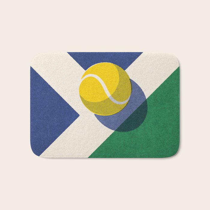 BALLS / Tennis - hard court I Bath Mat Gallery Image 1