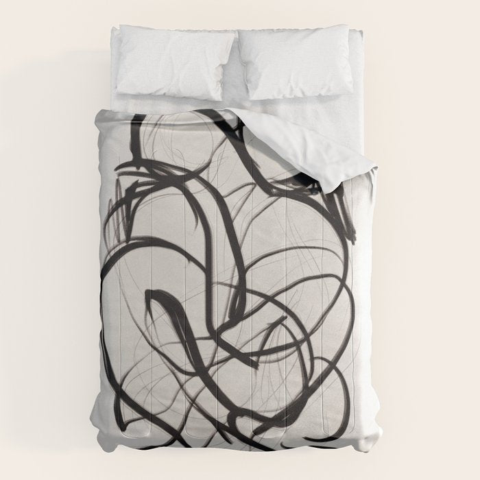 Abstract Art Hug 2 Comforter Gallery Image 6