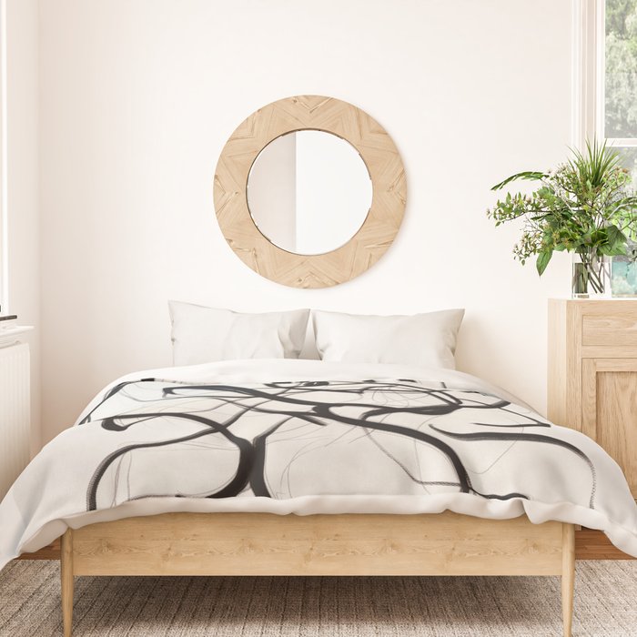 Abstract Art Hug 2 Duvet Cover Gallery Image 3