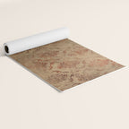 Aged Damask Texture 1 Yoga Mat Gallery Image 2