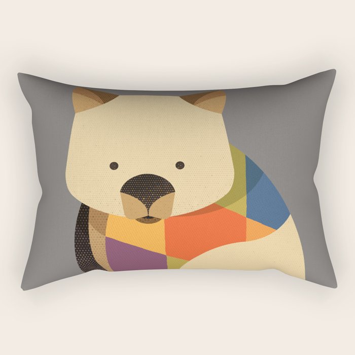 Wombat Rectangular Pillow Gallery Image 1