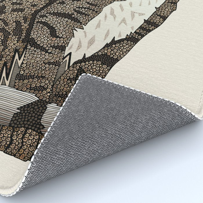 Indian desert cat off white Rug Gallery Image 4