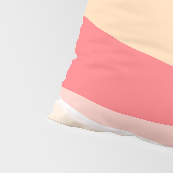 Sunny Coastal Retro Rainbow Pillow Sham Gallery Image 4