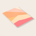 Sunny Coastal Retro Rainbow Notebook Gallery Image 3