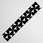 Bauhaus Mid Century Modern Geometric Pattern I Table Runner Gallery Image 3