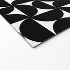 Bauhaus Mid Century Modern Geometric Pattern I Welcome Mat Gallery Image 2