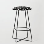 Bauhaus Mid Century Modern Geometric Pattern I Stool Gallery Image 1