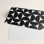 Bauhaus Mid Century Modern Geometric Pattern I Wrapping Paper Gallery Image 2